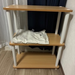 3段棚（2段にすることも可）
の画像