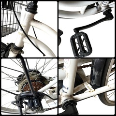 【26インチ・6段変速】Reschnel シティサイクル 26インチの画像