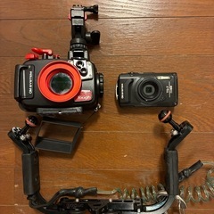 オリンパスTG7ハウジンググリップ付きの画像