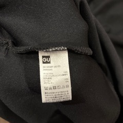 M　無地 黒 パーカーの画像