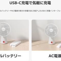 XIAOMI充電式ミニファン 2025年6月29日購入の画像