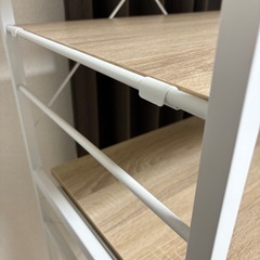 棚　レンジ台 ゴミ箱上ラック レンジラック の画像