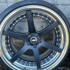 work ジーストst1  20インチマットブラックの画像