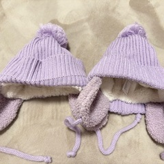 美品✨お揃いColumbia スキーウェア 上下セット XSS/XS &ニット帽の画像