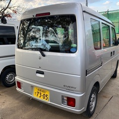 コミコミ34万円、エブリィバン、25年式、93,000km,車検2年付き、下取り可能の画像