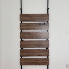 ニトリ　突っ張り
収納　カエサルの画像