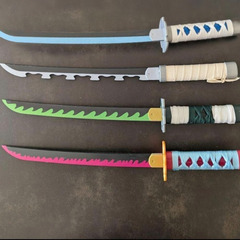 鬼滅の刃　日輪刀風　おもちゃの刀の画像