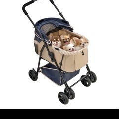 ジェックス わんわんカート 多頭用の画像