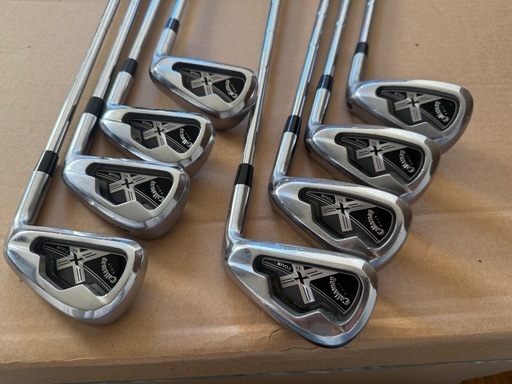 希少 X-100 キャロウェイX Tour 8本セット Dynamic Gold