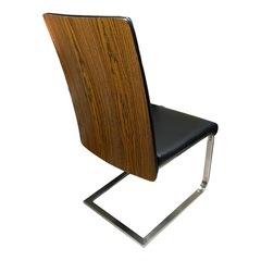 【極美品】　ダイニングチェア　Newダヴィンチ ブラックの画像