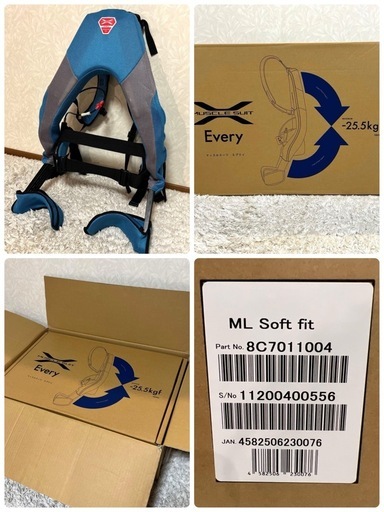 マッスルスーツ Every ソフトフィット ML イノフィス 腰補助用