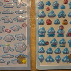 ボンボンシール　ミックスブルー系5枚の画像