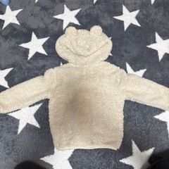 くまさん モコモコパーカー 95の画像