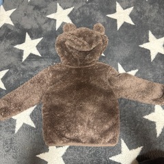 くまさん モコモコパーカー 95の画像