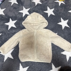 くまさん モコモコパーカー 95の画像