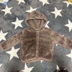 くまさん モコモコパーカー 95の画像