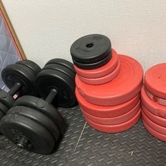 ダンベル　プレート、シャフト　多数の画像