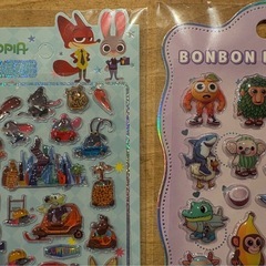 ボンボンシール　ドロップ　ズートピア①3枚の画像
