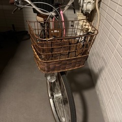 26インチ　自転車　グランディーノ　ブラウンの画像