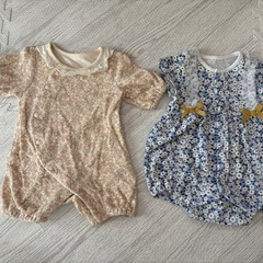 女の子　ベビー服の画像