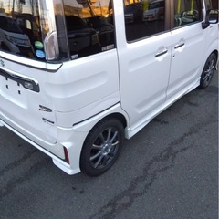 スペーシアカスタム　4WD ターボ　ハイブリッドXS 予備検査取得の画像