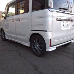 スペーシアカスタム　4WD ターボ　ハイブリッドXS 予備検査取得の画像