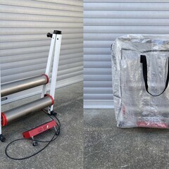 ミノウラ アクションローラー アドバンス 3本ローラー☆トレーナー用タイヤ２本付き！予備ローラー１本付きの画像