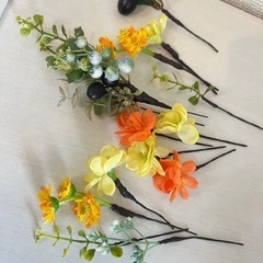 ブーケ、ブートニアセットの画像