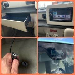 ⭕️スズキ　アルトラパン（HE33S）⭕️ナビ、プッシュスタート、レーザーブレーキ、プッシュスタート、USB、etcの画像