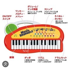 おもちゃ　ピアノ　Music Keyboardの画像