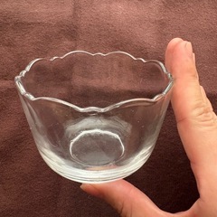 ガラス製　丸型　小鉢　2個まとめの画像
