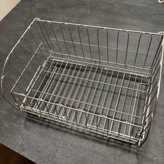 ステンレス製水切りラックの画像