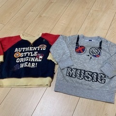 子供服　カーディガン　ベスト　トレーナー　80の画像