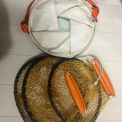 活かしカゴ・水汲みバケツの画像