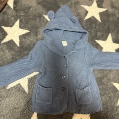 babyGAP ニットカーディガン 6〜12m/12〜18mの画像