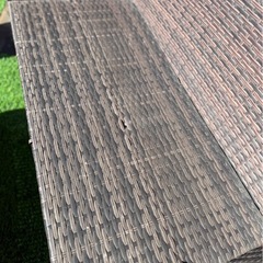 テラス用テーブル　椅子　４点セットの画像