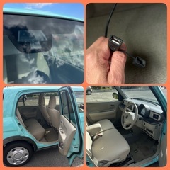 ⭕️スズキ　アルトラパン（HE33S）⭕️ナビ、プッシュスタート、レーザーブレーキ、プッシュスタート、USB、etcの画像