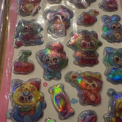 ボンボンシール　ベビースリー①6枚の画像