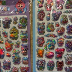 ボンボンシール　ベビースリー①6枚の画像