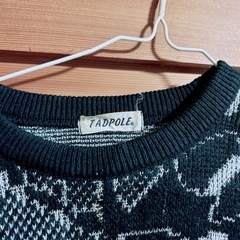 ✨️オシャレ✨️ TADPOLE 長袖ニットセーター 肩パット入り❤️の画像