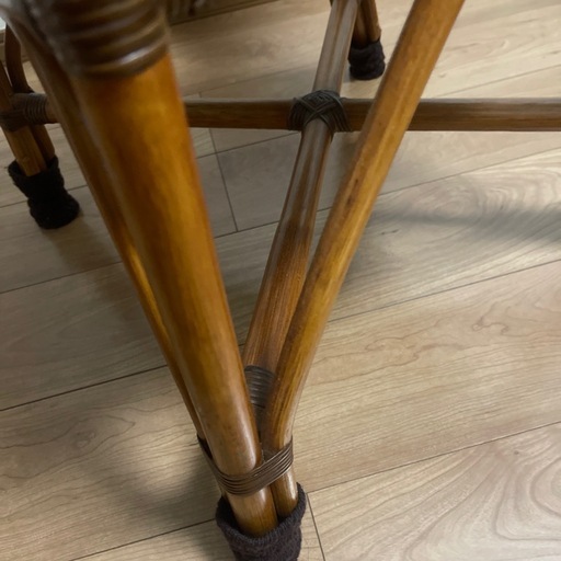 Kazama ラタン アームチェア オンライン ブラウン