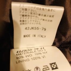 HUNTING WORLD ブラウンダッフルコートの画像