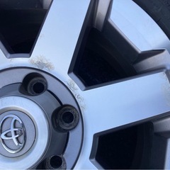 MICHELIN 265/70R17 19年製 スタッドレスタイヤ　タイヤホイールセットの画像