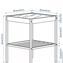 サイドテーブルの画像