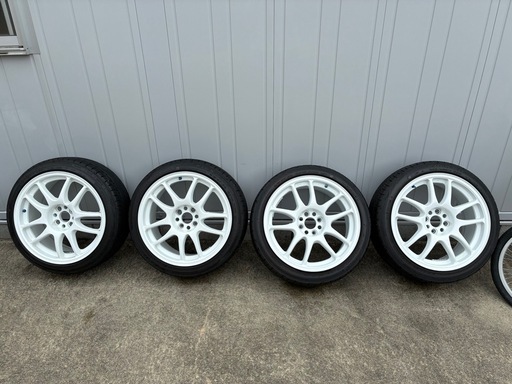 WORK エモーションCR Kai 17inch 8J +42 205/45R17 新品走行2000km