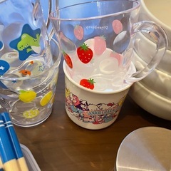 子供用お箸コップ.キッチン用品の画像