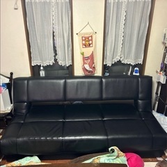 ソファーベッドの画像
