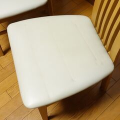 ミキモク製ダイニングテーブル５点セットの画像