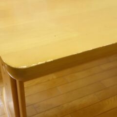 ミキモク製ダイニングテーブル５点セットの画像