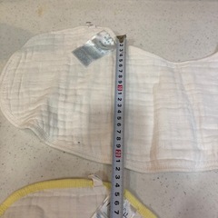 (中古)お食事用エプロンの画像